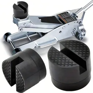 Car Universal Jack Pad, Jack Pad for Stand Support Block, Rubber Jack Pad for Car, Durable Vehicle Jack Rubber Block for Safe and Effective Lifting, Men Gifts, Heavy Duty Tool, Parts, Hardware, Industrial