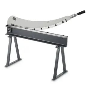 summervibes VEVOR Guillotine Shear, 39 in Bed Width Benchtop Cutter, Manual Hand Plate Shear for Metal Sheet Processing, with Q235 Material, High Precision, Stand, for PCB Board, Aluminum, Steel, Copper, Plastic