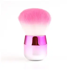 Nail Dust Brush for Acrylic Nails, Gradient Pink Soft Fluffy Hair Nail Duster Brush, Glitter Powder Dust Cleaner Brushes, Manicure Accessories Nail Supplies springtok