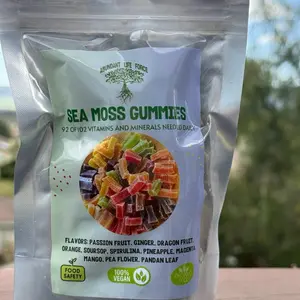 Seamoss Gummies, Natural Sea Moss Supplement Gummies for Daily Nutritional Support