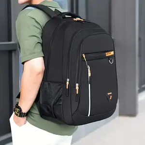 oein Men'S Casual Nylon Backpack - High-Capacity Travel Laptop Bag for Daily Commute, Middle School, High School, and College Students - Durable, Lightweight, and Easy to Clean