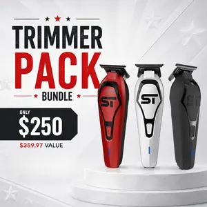 Supreme Trimmer DARKSTAR 72 Limited Edition 3-Piece Hair Trimmer Pack,