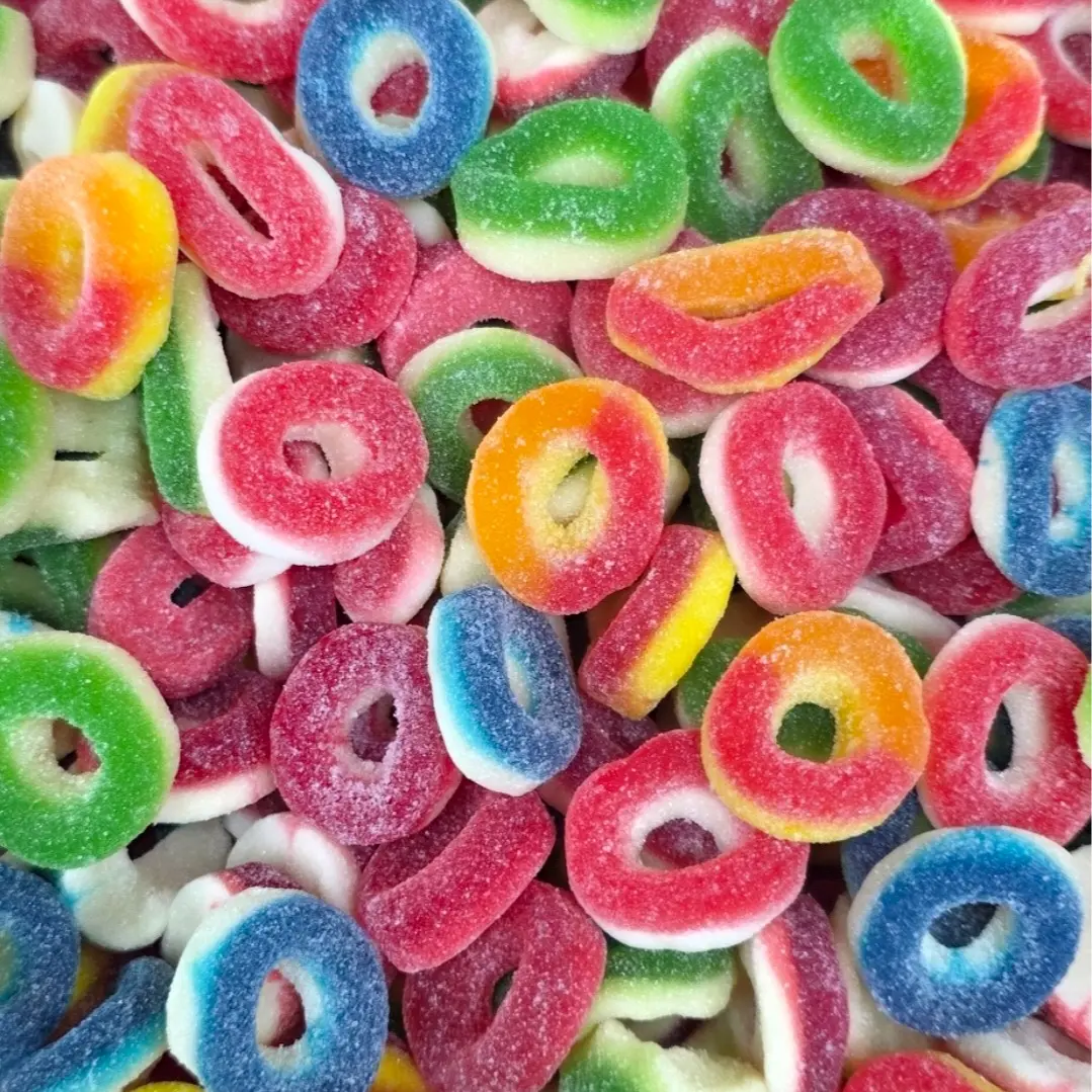 Mix 6 flavor Gummy Rings