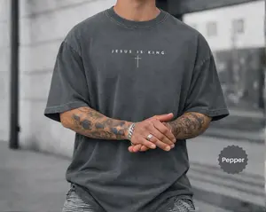 Comfort Colors Jesus is King Shirt for Men & Women, Christian Shirt, Religious T-shirt, Bible Verse Shirt Gift, Birthday Gift for Christian