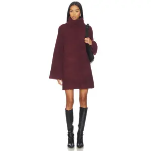 SNDYS Winnie Mini Dress in Cherry