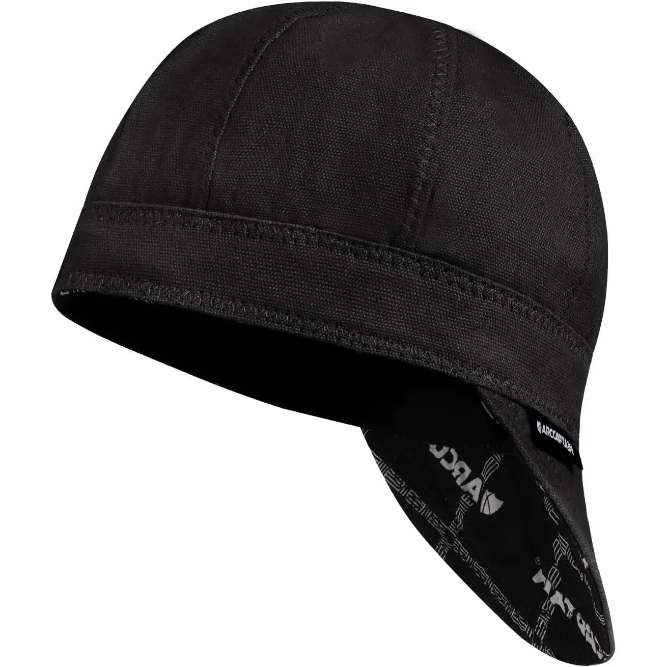 Reversible Welding Cap for Men, 8-Panel 10 oz Fireproof Cotton Cap with Professional Breathable Design, 7.25 Size, 10 Sizes Available, 260g Durable Construction Workwear for Welding Safety, 260 Grams