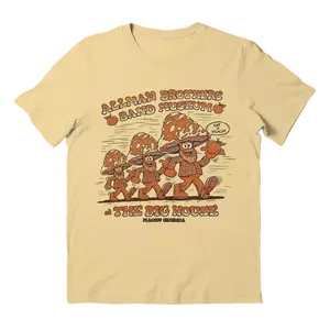 The Allman Brothers Band The Big House Short Sleeve Cotton T-Shirt, Rock Hip Hop Sport Style Tee, Menswear Top