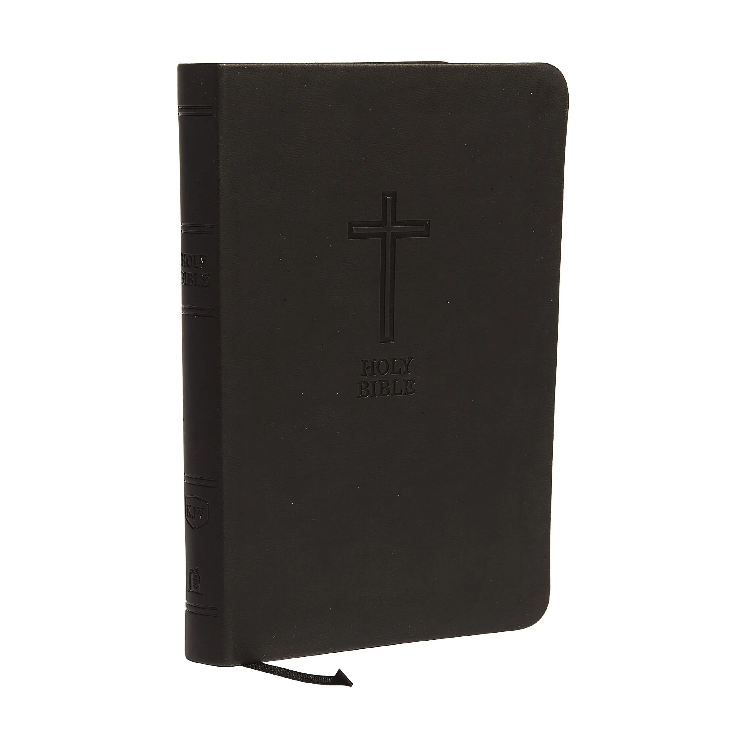 KJV, Value Thinline Bible, Compact, Leathersoft, Black, Red Letter, Comfort Print: Holy Bible, King James Version by Thomas Nelson [Leathersoft Book]