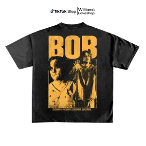 BOB BOOTLEG Tee Shirt - Thunderbolt Unisex Heavy Cotton Tee - CUCUMBER SHIRT