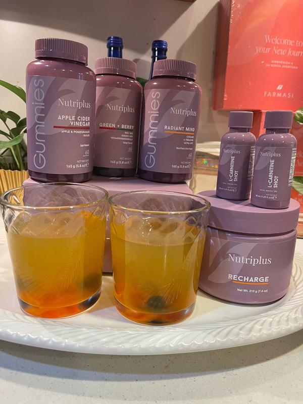 Nutriplus Recharge Dietary Supplement Powder Drink Mix with Caffeine & B Vitamins