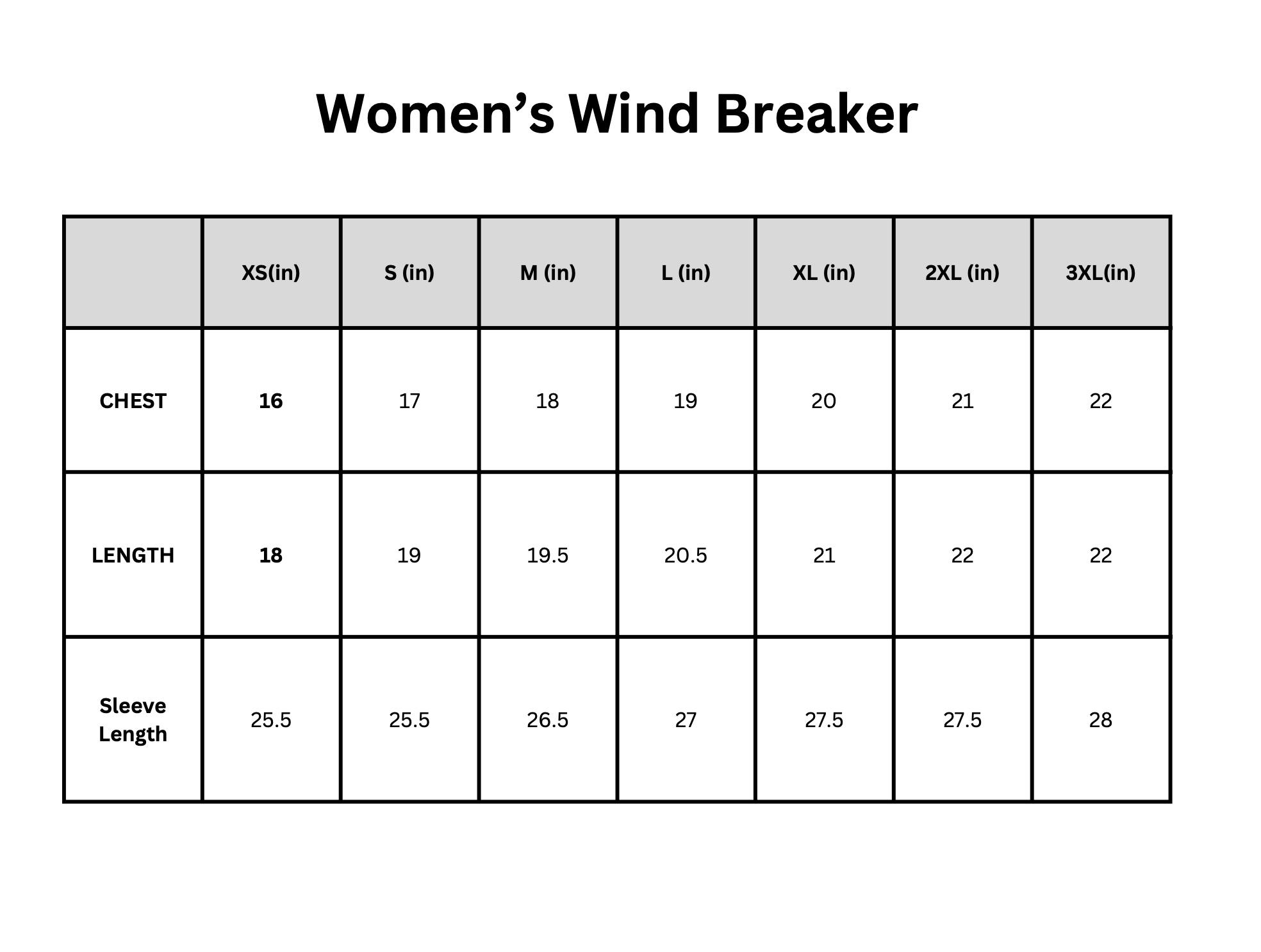 EKKO WOMENS Windbreaker Lightweight