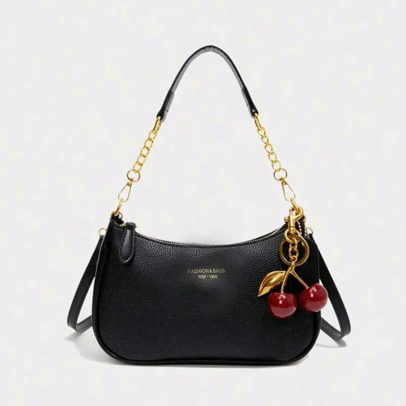SHIREEN Elegant Cherry Charm Shoulder Bag