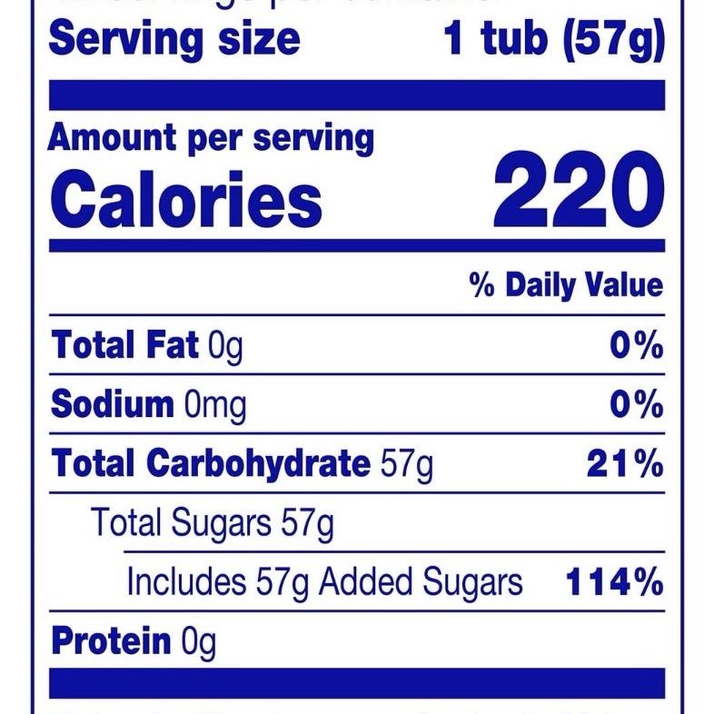 Cotton Candy 2 oz Fat Free 12 pk