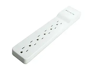 BELKIN BE106000-2.5 2.5 feet 6 Outlets 555 joule Home/Office Surge Protector
