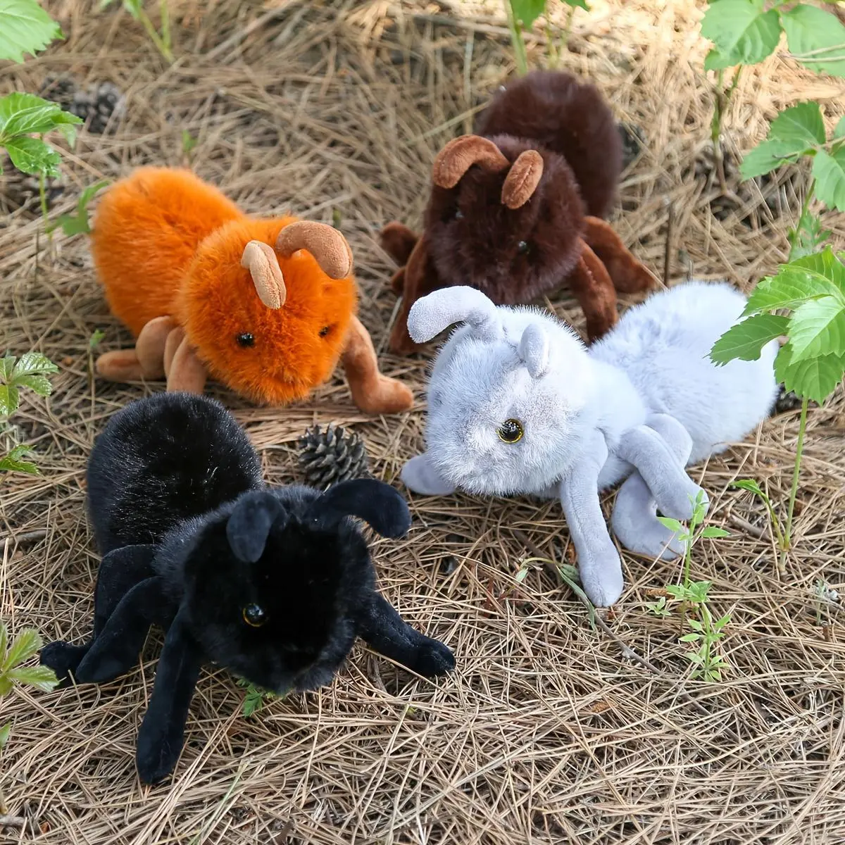 Premium Plush Fabric Ant Stuffed Toys - Kawaii Look Unisex Toy, Cute Anime Character Doll, Ideal Gift for Birthday, Halloween, Party