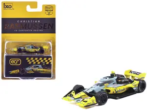Dallara IndyCar #21 "Splenda" Ed Carpenter Racing "NTT IndyCar Series" (2026) 1/64 Diecast Model by IXO Models