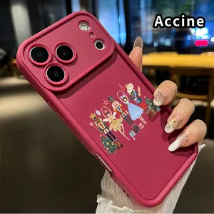 Phone Case for  iPhone 17 Pro Max 16 Plus 15 14 13 12 11 XR Air E Nutcracker Ballet Scene Pattern Full Lens Protector Rugged Durable Soft TPU Cover Gift for Boy