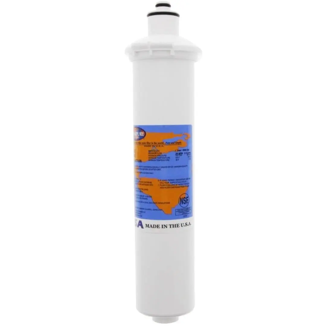 Omnipure - E5620 - 12" x 2.5" E-Series 1 Micron Carbon Block Filter