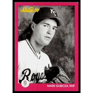 Mark Gubicza 1991 Studio #67 Kansas City Royals