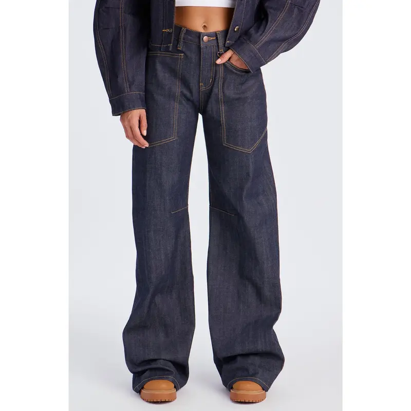 Premium Selvedge Jeans - Dark Denim