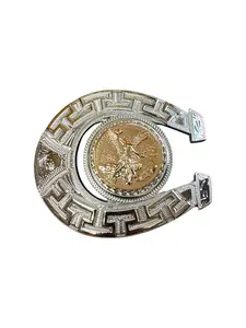 Western Style Cowboy Belt Buckle Hebilla Vaquero Centenario
