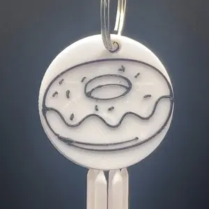 Donut (3) NFC Keychain – One Tap, All Sugar