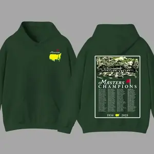2025 Masters Tournament Augusta 91 Years Hoodie, Golf Tournament, The Masters Golf Cup 2 Sided Hoodie, Golf Gifts For Men - LORA ATCHER（gift）