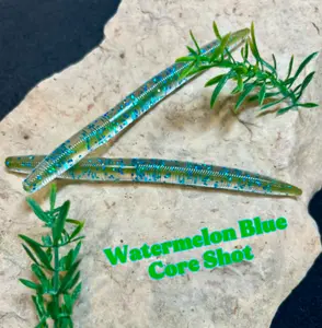 5” Worm - Core Shot - 8 Pack - 3 Colors to Choose From