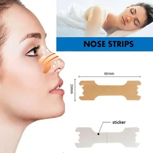 NASAL STRIPS Breathe Nose Better Reduce Snoring Right Sleep Now Apnea Adhesive