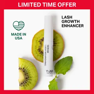 Lash Nourishing Peptide Serum by Y'OUR | Hyaluronic Acid | Eyelash, Eyebrow Enhancer | Flower Moisturizing Lash Lift Growth Moisturizer Comfort Skincare Hydrating, Valentine's Gift for Women