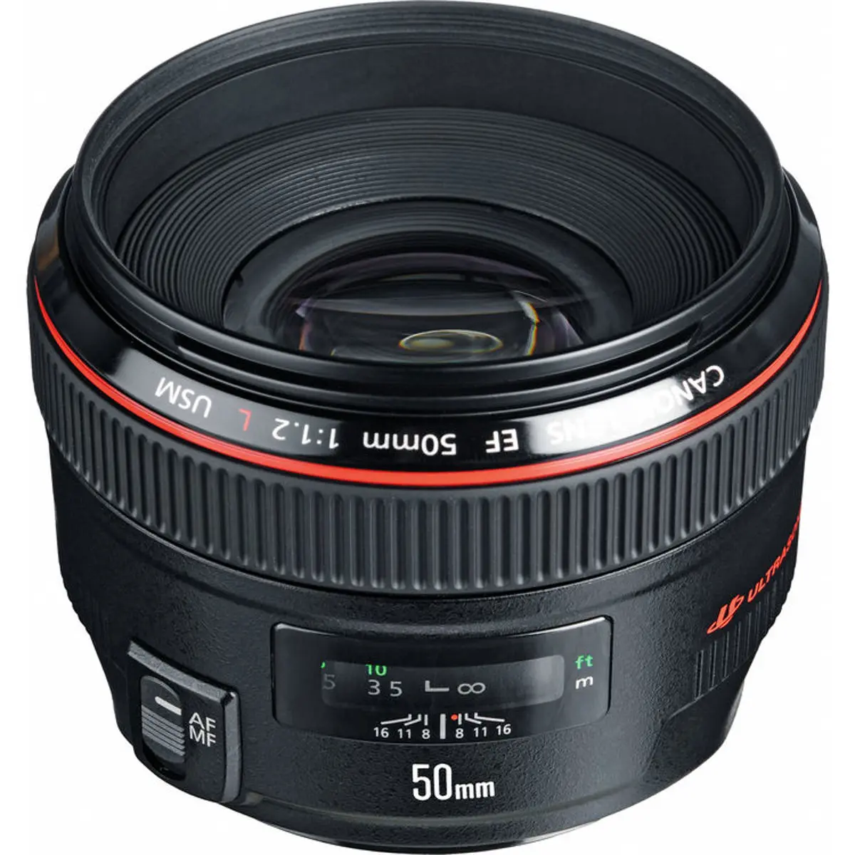 Canon EF 50mm f/1.2L USM Camera Lens, Full Frame DSLR Equipment, Digital Camera Accessory with Fast AF