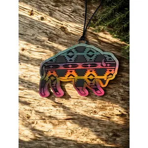 Sunset Stampede Aztec Buffalo Freshie