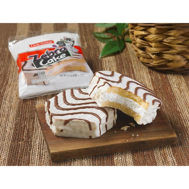 Little Debbie MEGA Snack Cake Delights | Zebra Cakes Double Decker Fudge Rounds & Oatmeal Creme Pies Nutty Buddy Cakes