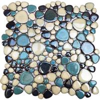 Ceramic Pebbles Teal