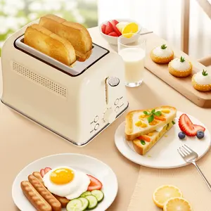 Roter Mond —— 6 Slice Toaster for Perfect Toasted Bread & Easy Breakfast Prep with Modern Design & Efficient Heating