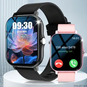 Full Touch Screen Smartwatch, Phone Calls/messages/music Control, Multiple Sports Modes, Men's Smart Watch For Women, Compatible with Android and iOS, Calling Smart Watch