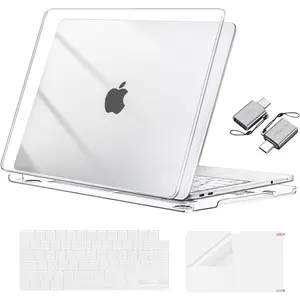 MOSISO Crack-Resistant Cover Compatible with MacBook Neo Case 13 inch 2026 Release Model A3404 with A18 Pro Chip, Protective Hard Shell&Keyboard Cover&Screen Film&Type C