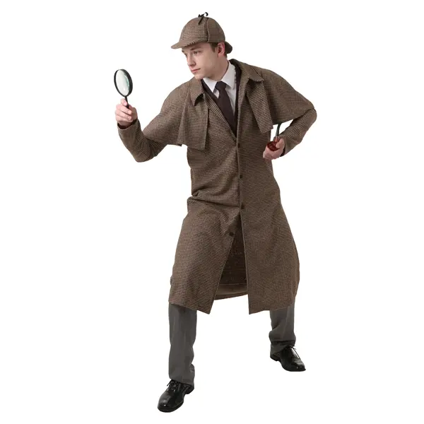 Plus Size Sherlock Holmes Costume for Men