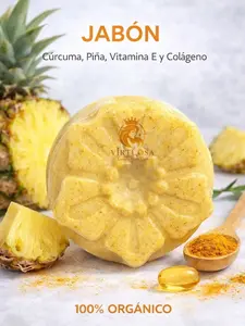 Pineapple& Turmeric Brigtening Soap Glow & Even Skin Tone