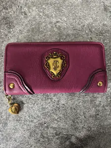 Juicy Couture Y2K Wallet - Durable Material, Sleek Design, Perfect for Everyday Use, Holds Cards & Cash, Easy to Carry