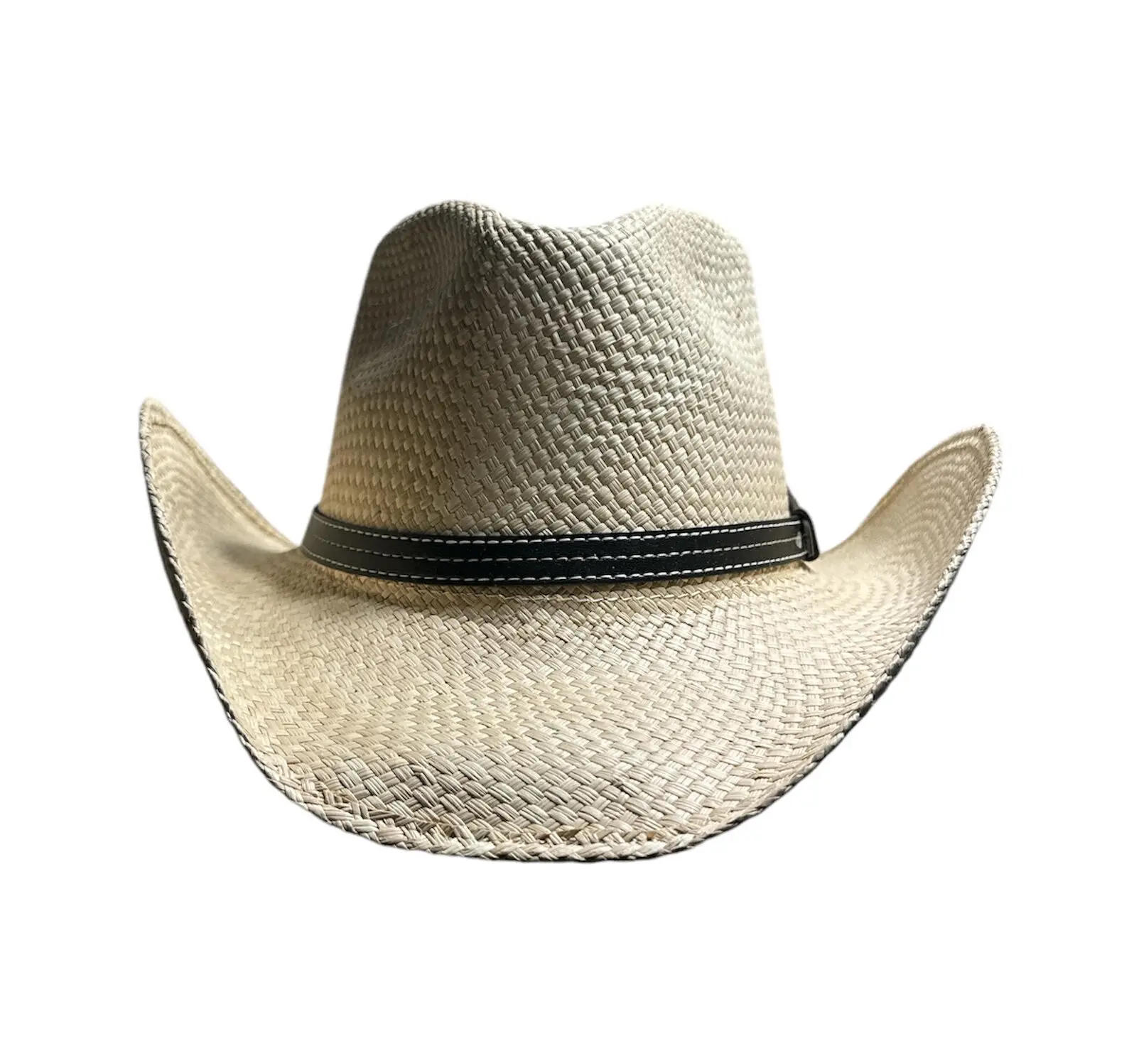 Handmade straw cowboy hat