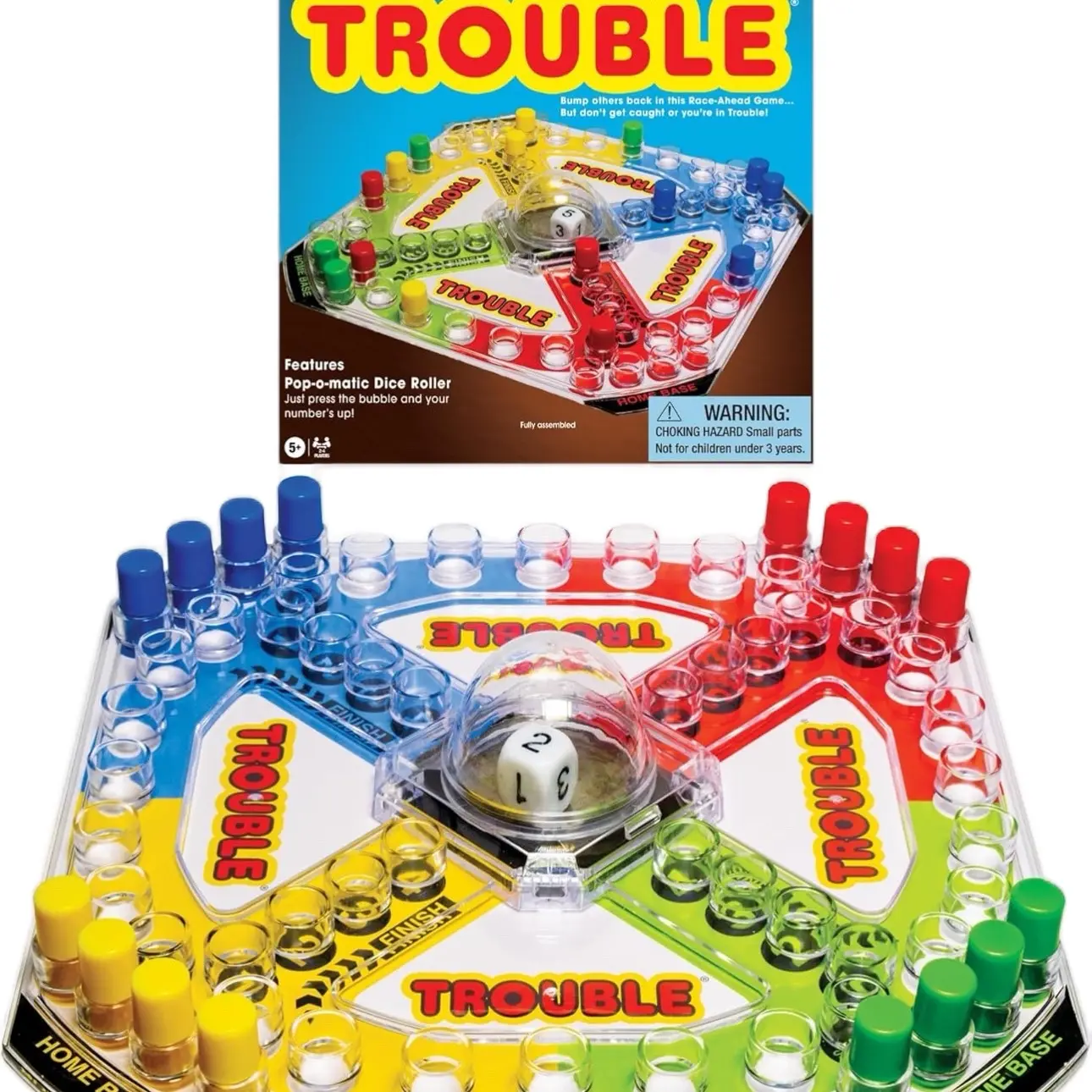 Trouble Board Game for Family Gatherings and Parties Trouble Board Game for Family Gatherings and Parties