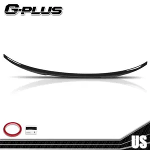 Gloss Black M3 Style Rear Spoiler Wing Fits BMW G20 3Series Sedan G80 M3 2019-24