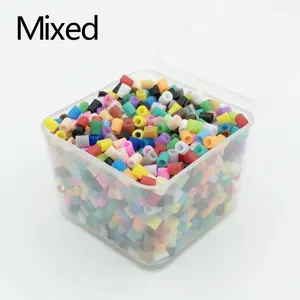 2.6mm Mini Beads/1000pcs/Box Packing Hama Beads Easy to Store For Kids Perler Iron Beads Fuse Handmade Gift Children Toy
