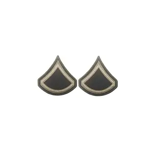 U.S. AGSU Army E3 Private First Class Chevron (Sew-on) rank (male)
