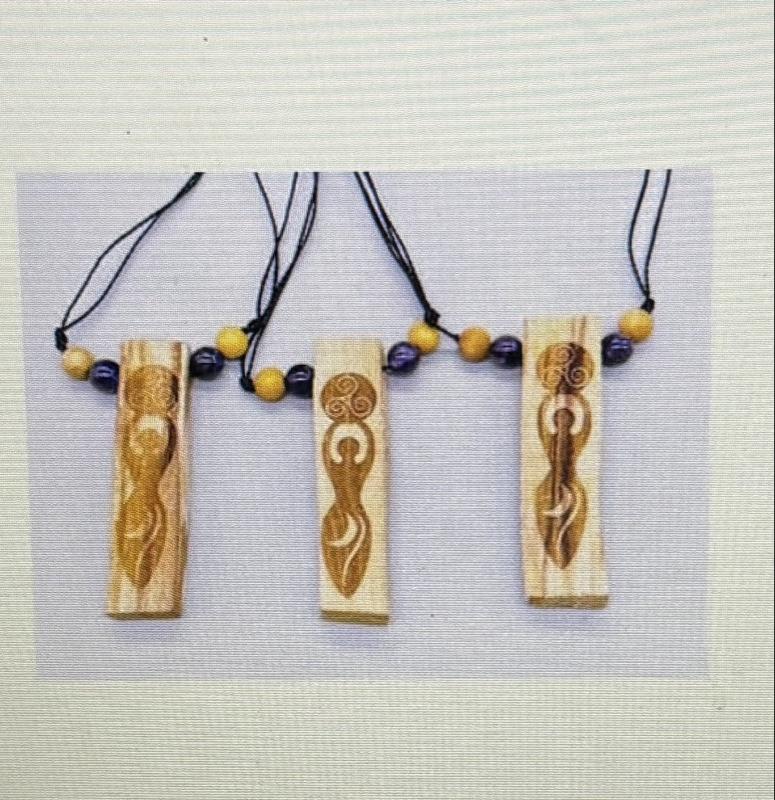 (Set of 3) Goddess Palo Santo w/ Amethyst