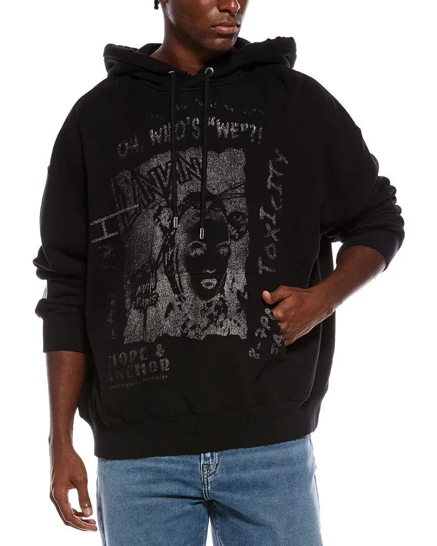 LANVIN Unisex Printed Hoodie