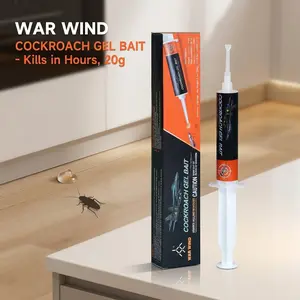 WAR WIND Roach Repellent, Domestic Dormitory Kitchen Powerful Cleaning Cockroach Exterminator Cockroach Gel Bait Pest Control Kit Rodent Repellent Pouches for Indoor & Outdoor Multi-Surface Microfiber Floor Mop roach killer indoor infestation