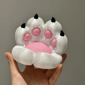Cute Cat Paw-Shaped Phone and Tablet Stand, Creative and Adorable Desktop Lazy Stand for Phones/Tablets, Gift for Best Friend or Girlfriend