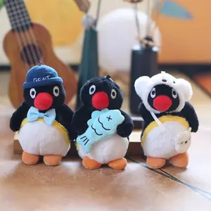 Cute Penguin Plush Toy Doll Pendant Cartoon Penguin Keychain Ring Creative Bag Hanging Decoration Accessories Gift For Children